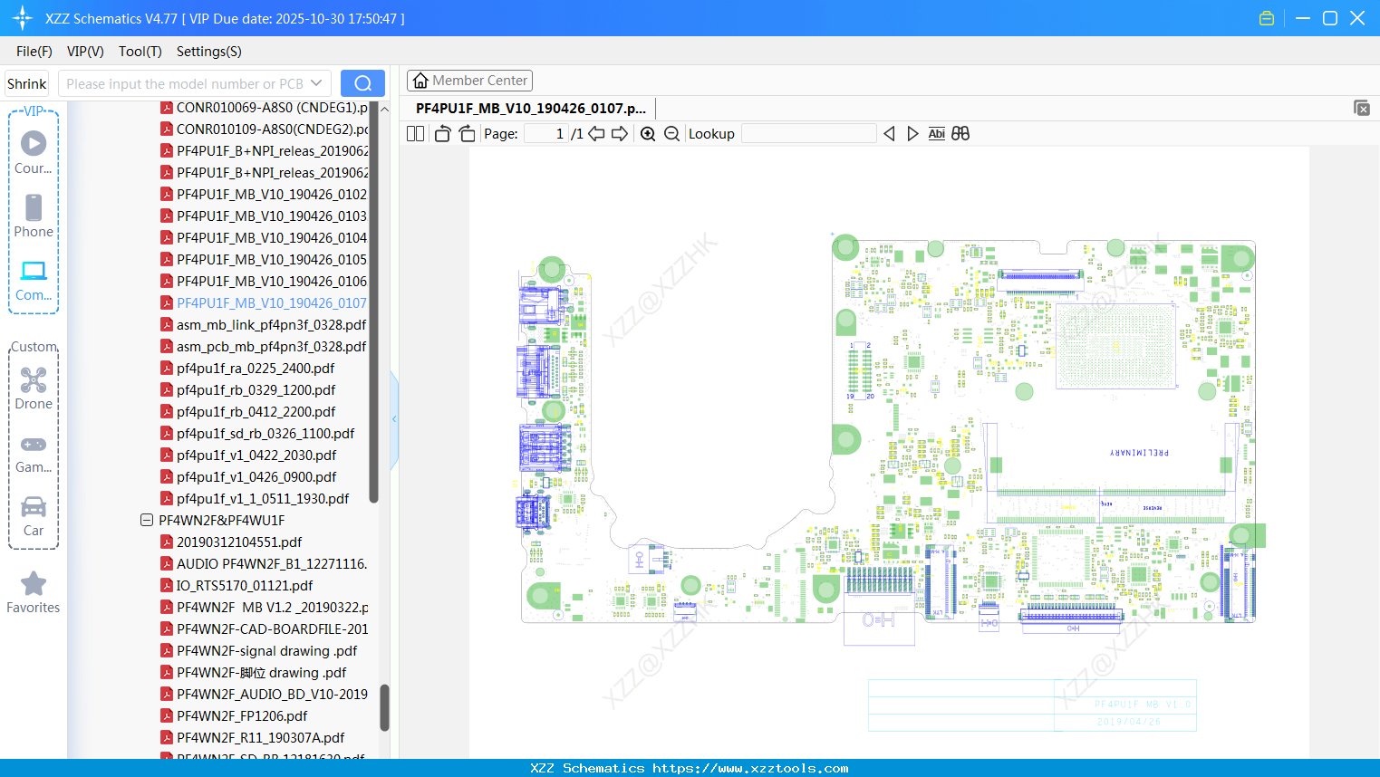 Laptop Mechrevo PF4PU1F_MB_V10_190426_0107